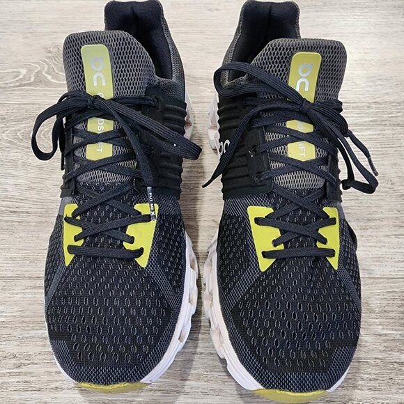 On Cloudswift Magnet Black Citron Yellow Trainers Running Shoes Men\'s 9.5 main image 6